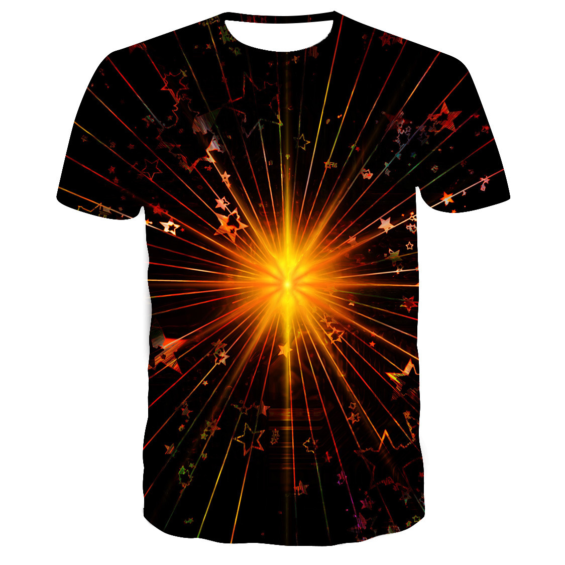 Title 2, Starry sky print T-shirt