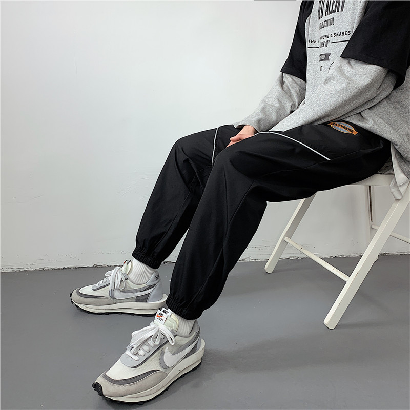 Loose-fit harem pants