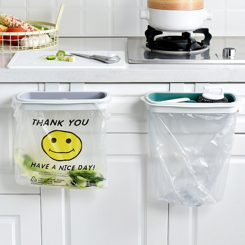 Drainage rack hanging garbage bag storage rack