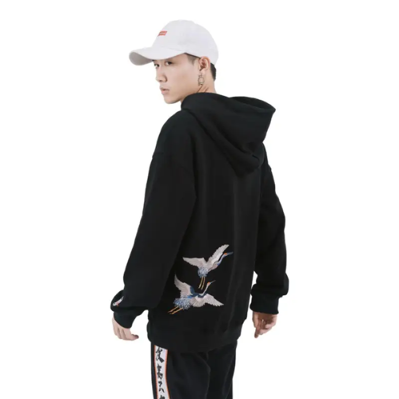 National tide embroidered sweater