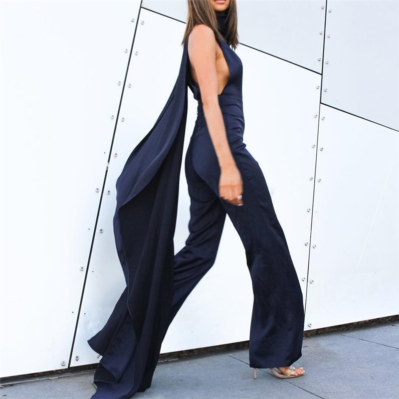 High-Waist Wide-Leg Trousers