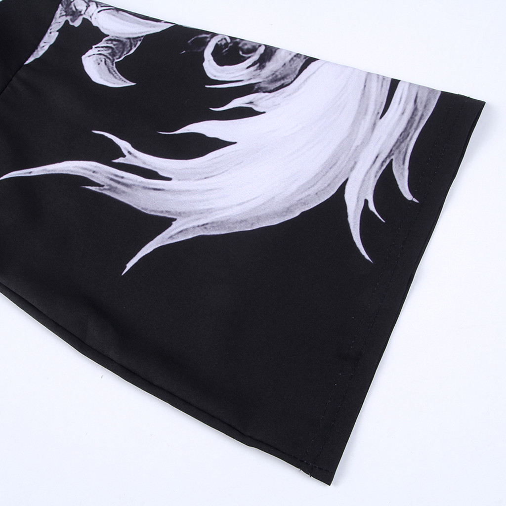 Printed loose kimono jacket