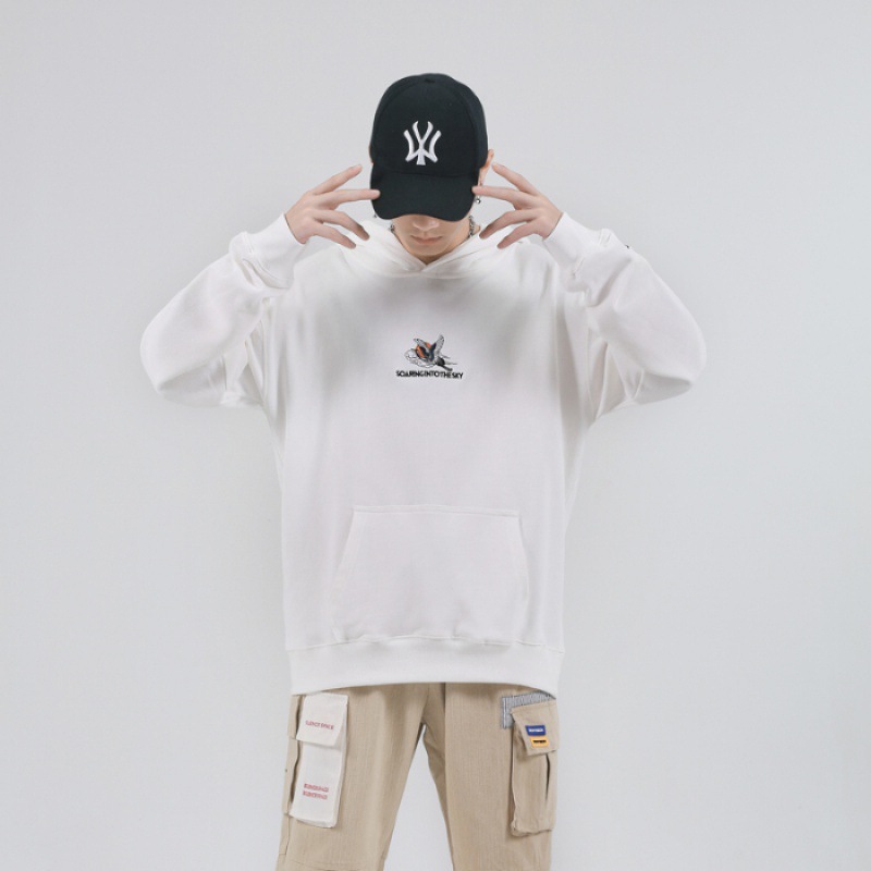 National tide embroidered sweater