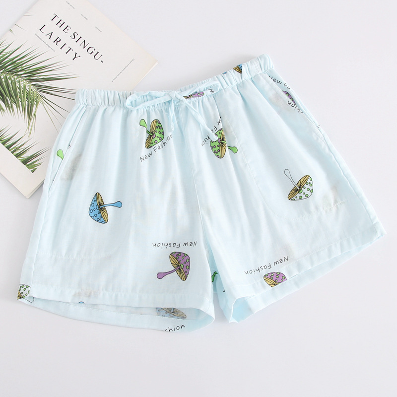 Variety of cotton double gauze pajamas Blue - Shop at LoveMi