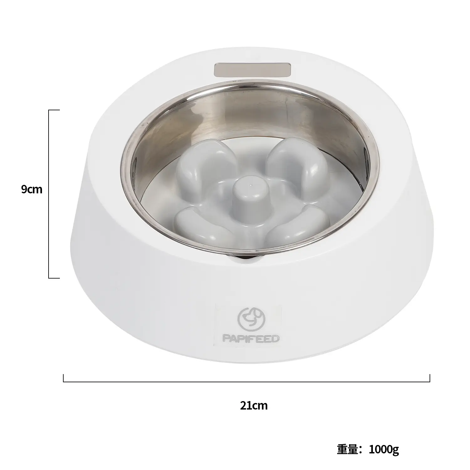 Pet Dog Bowl Slow Feeder Food Smart