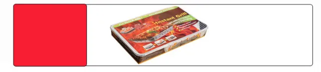 Portable disposable charcoal rack Grill - Shop at LoveMi