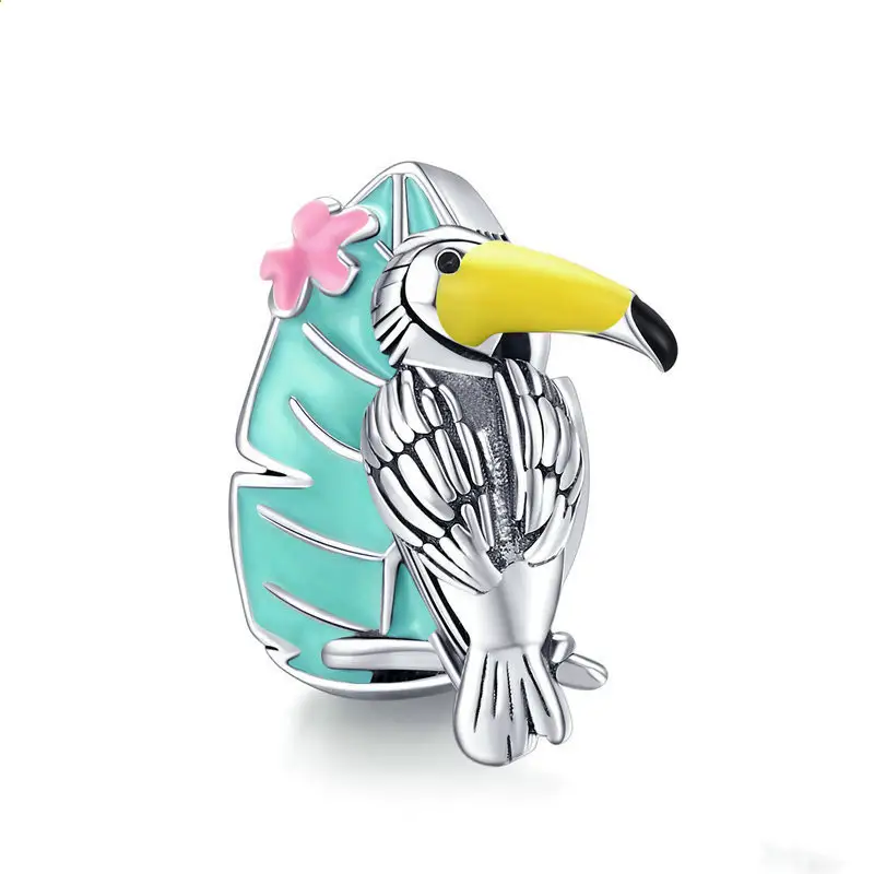 Vibrant Toucan S925 Silver Bracelet Accessories