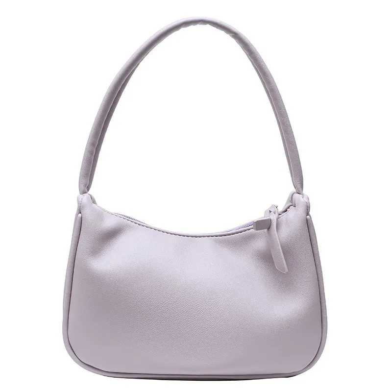 Women's Portable Shoulder Bag - Purple