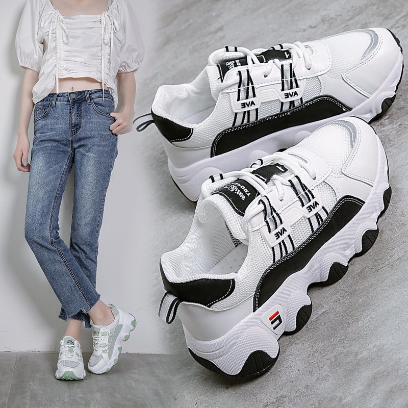 Women's breathable mesh old shoes