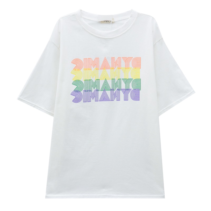 Title 1, Letter print short sleeve