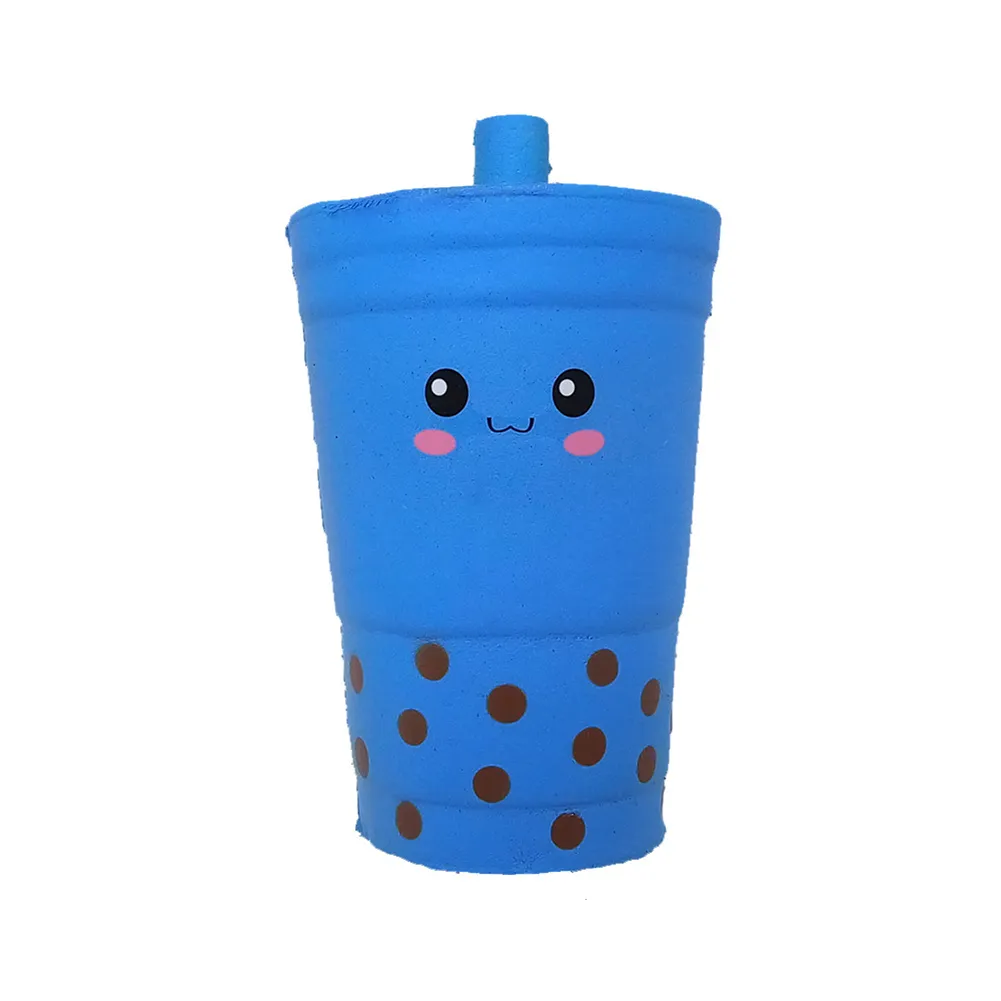 Pearl milk tea cup - Blue