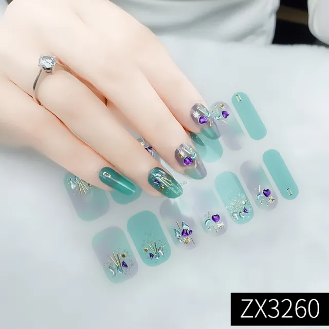 3D stereo full waterproof nail stickers Zx 3260 - Shop at LoveMi