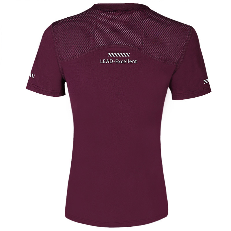 Women's short sleeve sports T-shirt