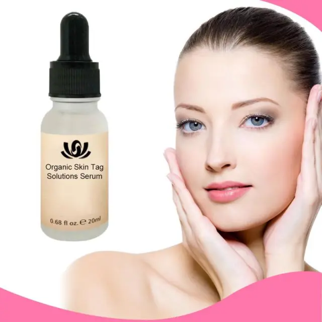 Organic Tags Solutions Serum No Trace Painle Skin Tag Remover Serum Mole Removal Cream Painless Face Wart Mole Freckle Photo Color - Shop at LoveMi