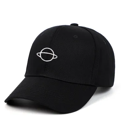 Satellite Mars embroidery baseball cap speed Black - Shop at LoveMi