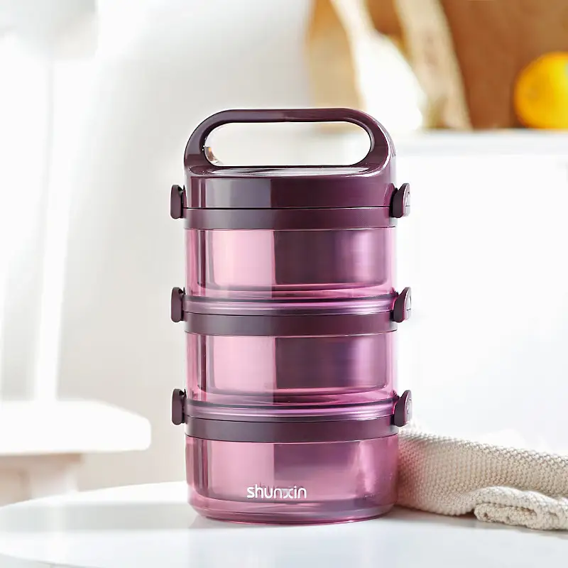 Multi-layer stainless steel lunch box