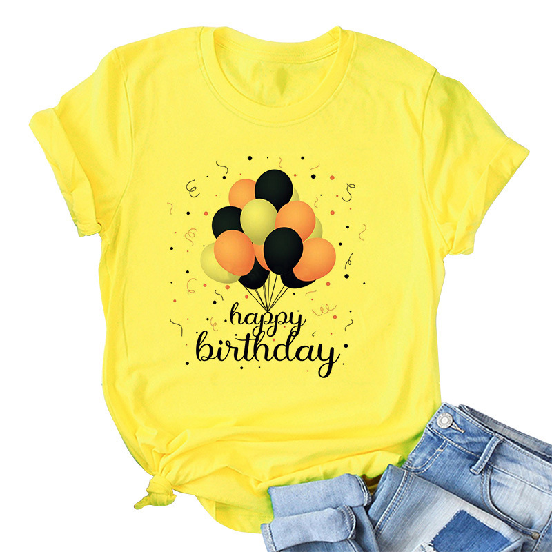 Title 3, Hot air balloon print ladies T-shirt