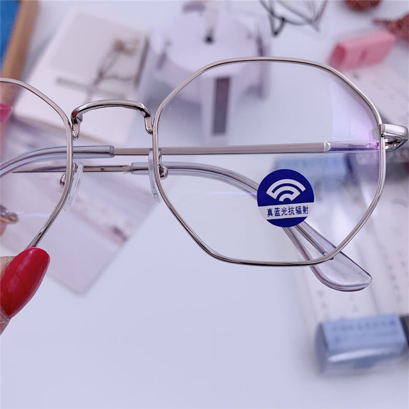 Octagonal anti-blue glasses - Image 3