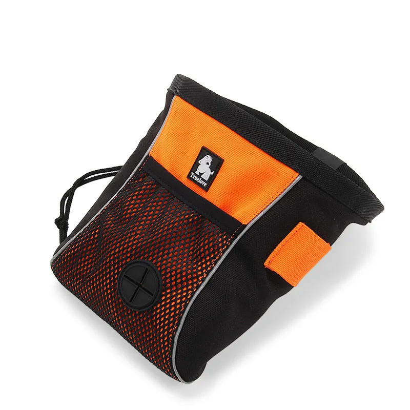 Large-capacity dog training belt bag - Orange