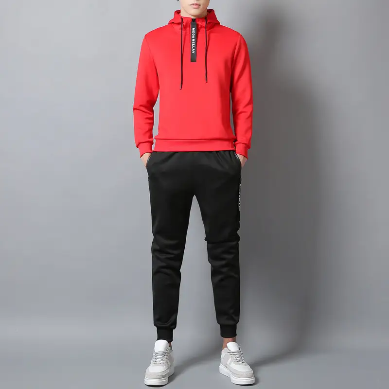 Casual hoodie sport suit