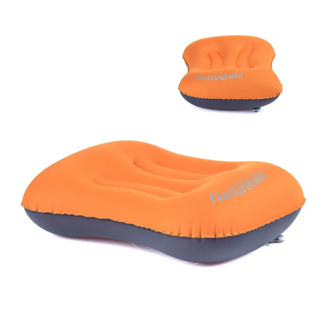 Travel portable inflatable pillow Orange - Shop at LoveMi