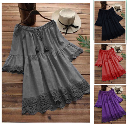 Drawstring strapless dress