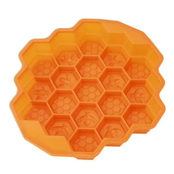 Silicone honeycomb mold - Orange