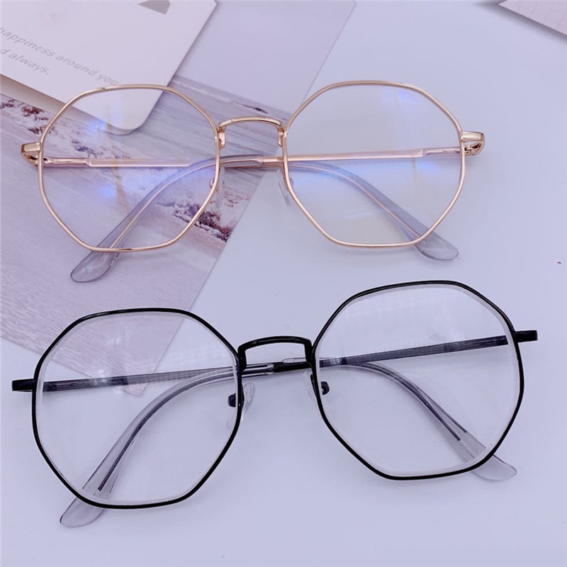 Octagonal anti-blue glasses - Image 2