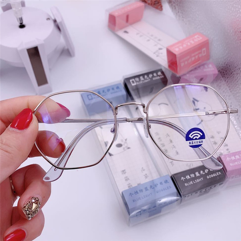 Octagonal anti-blue glasses - Image 4
