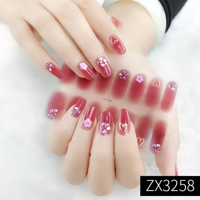 3D stereo full waterproof nail stickers Zx 3258 - Shop at LoveMi