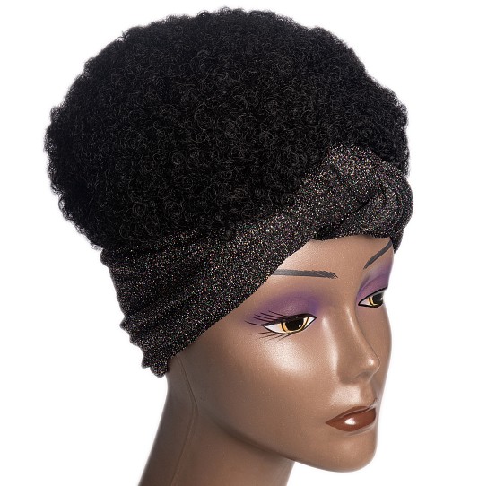 Wrap wig 2 in 1 Deep Grey - Shop at LoveMi