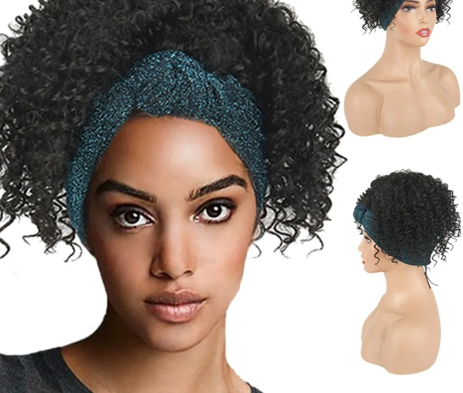 Wrap-wig 2 in 1 - Blue