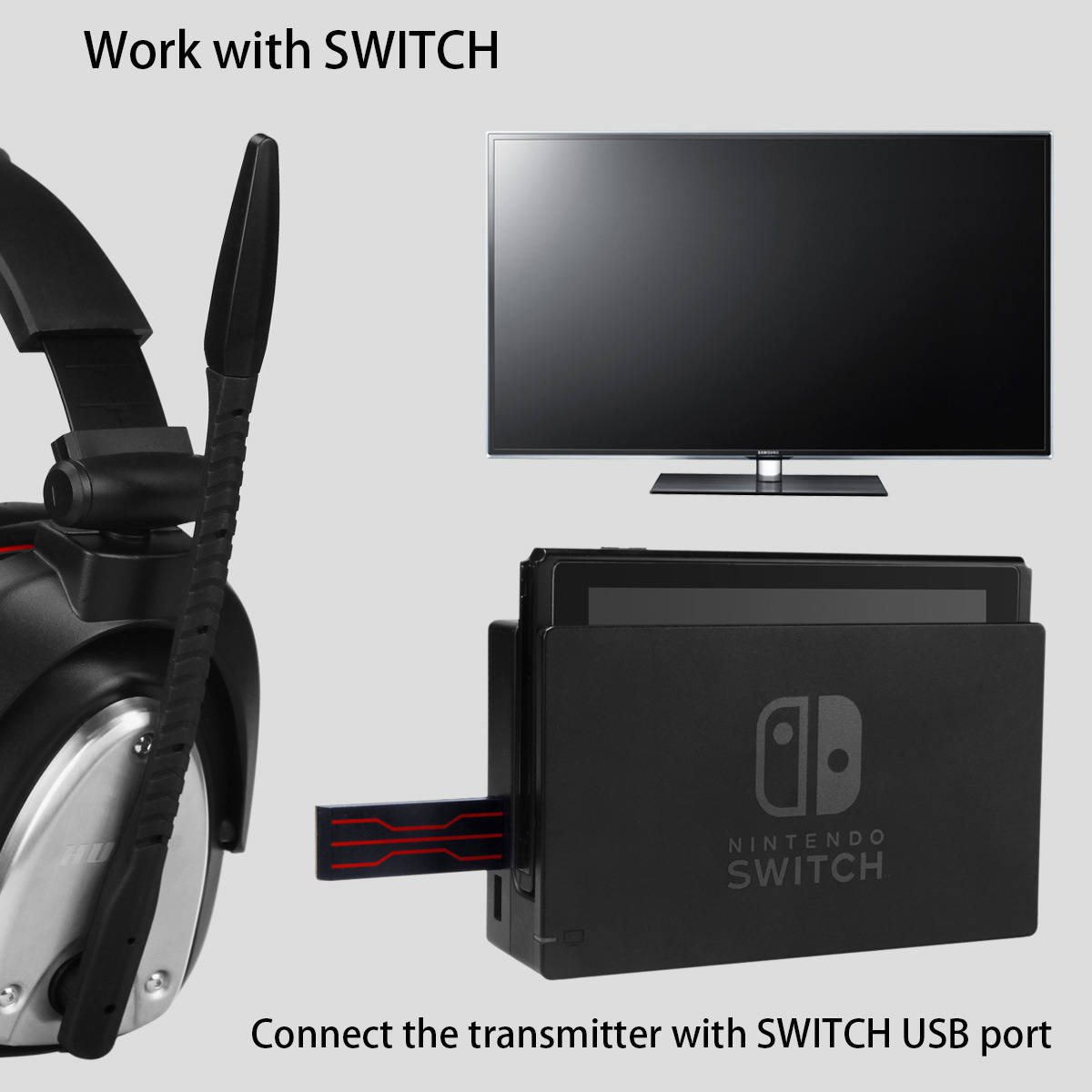 Trådløst gaming-headset 11 - Miniatyr 5