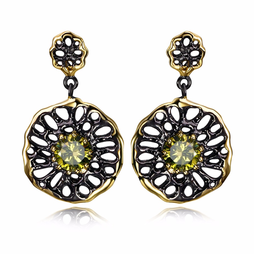 Retro personality female earrings