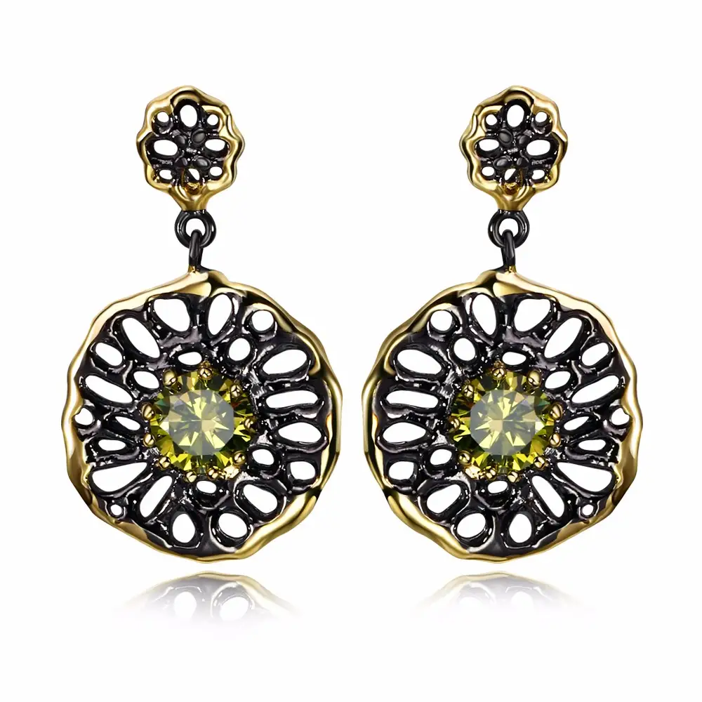 Retro personality female earrings