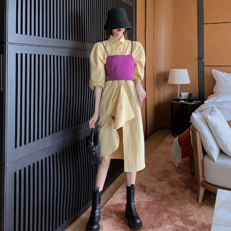 Two-piece dress vest