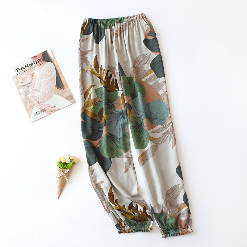 Mosquito pants loose air conditioning pants Leaf - Shop at LoveMi