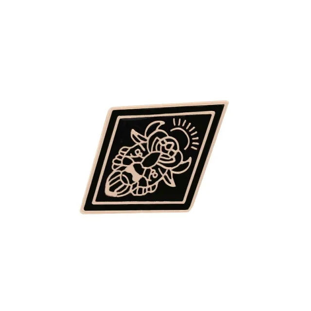 Cat head playing card alloy drip badge 8 Style - Shop at LoveMi