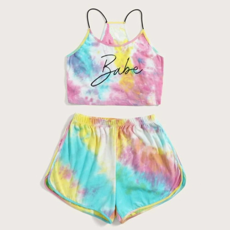 Tie-dye home clothes