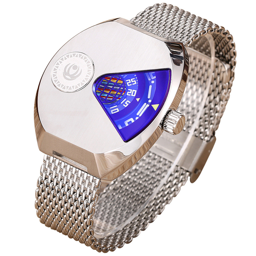 Stainless Steel Tonneau Watch, picture 3 of 8