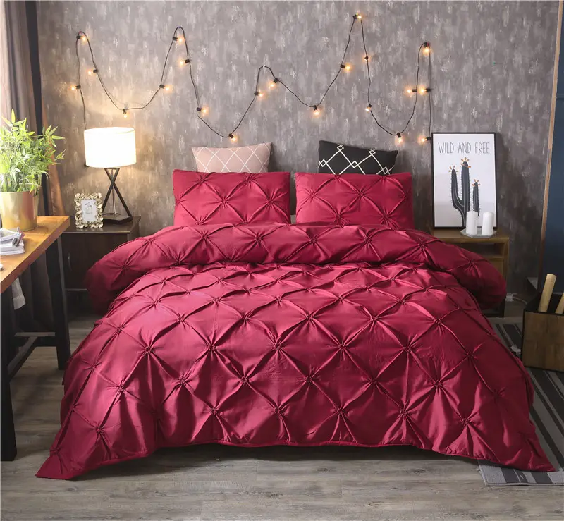 Home Textiles Plain Quilt Cover