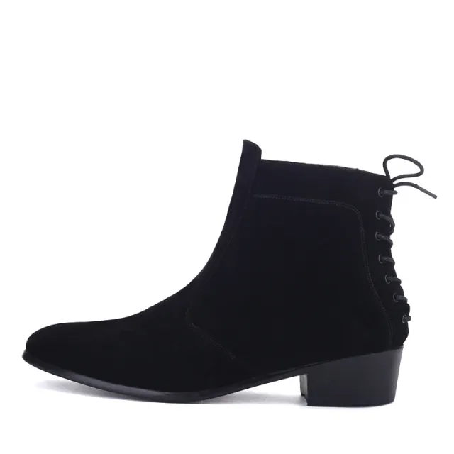 New autumn fashion fashion Martin boots Black - Shop at LoveMi