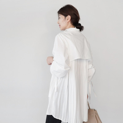 Long sleeve white shirt