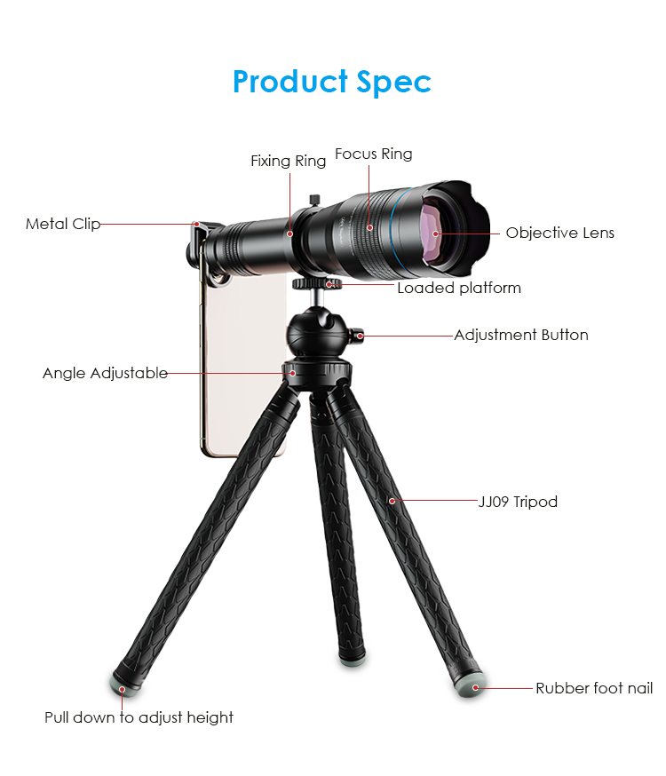 APEXEL mobile telescope telephoto lens - Image 4