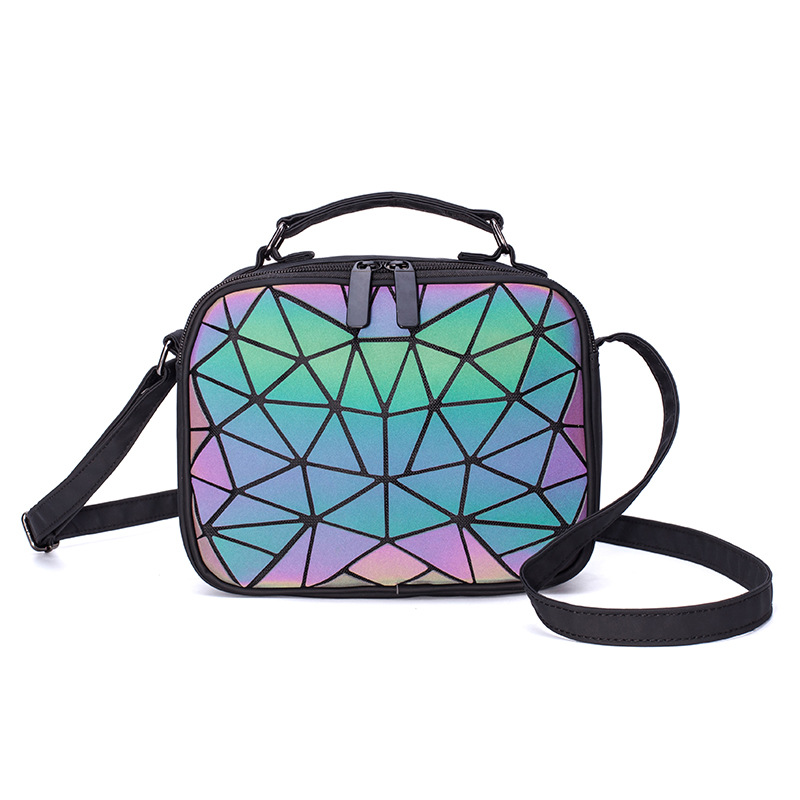 Title 5, Diagonal luminous diamond bag