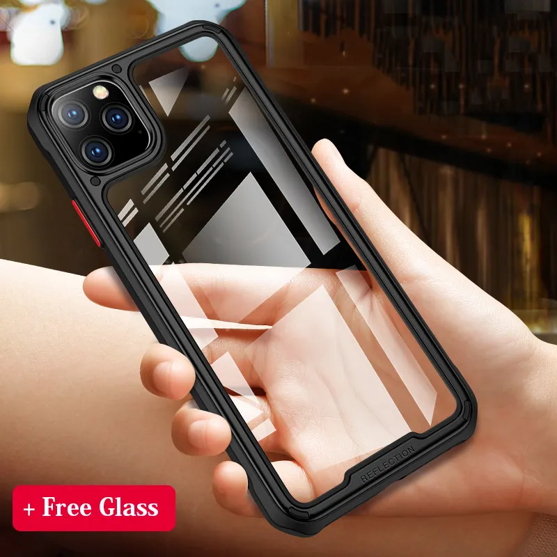 Silicone case transparent mobile phone