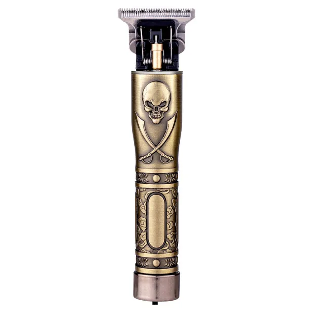 Skull hair salon hair clipper Gold - Shop at LoveMi
