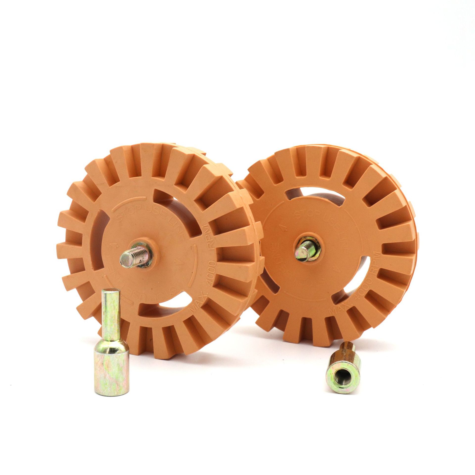 4 inch pneumatic rubber removal wheel