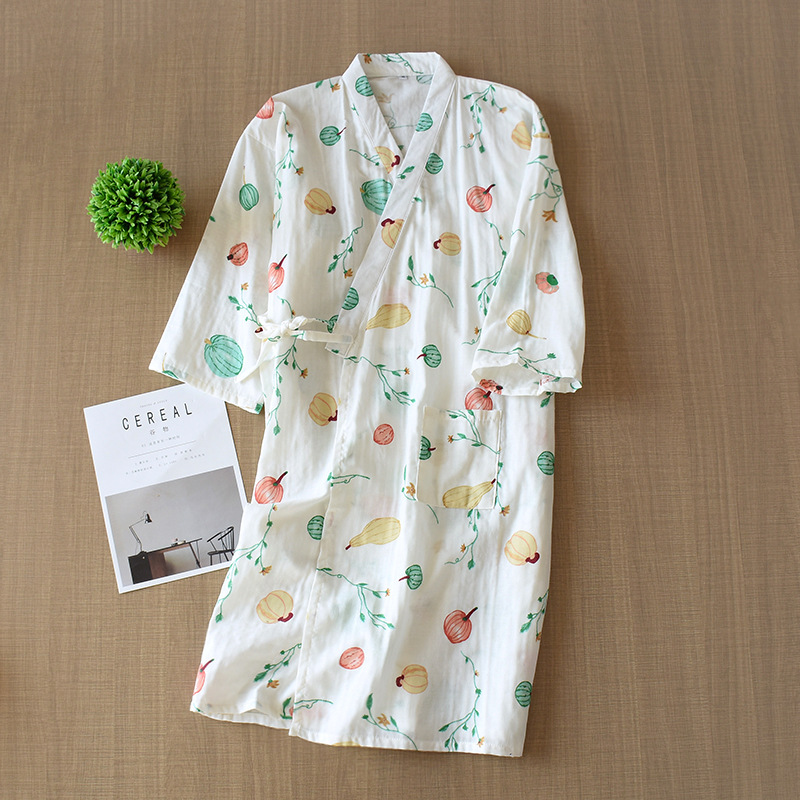 Japanese kimono dressing gown breastfeeding clothes