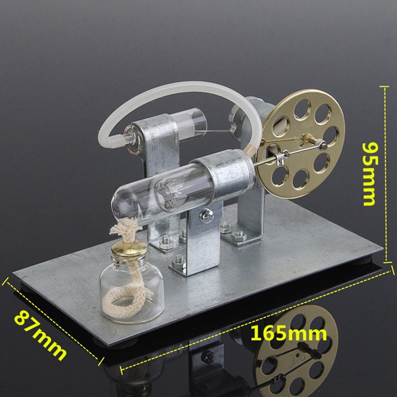 Micro engine steam engine (Silver)